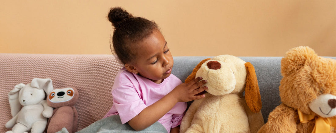 Toys interact children move and learn at same time