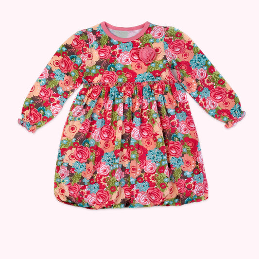 Floral Garden Girls Dress
