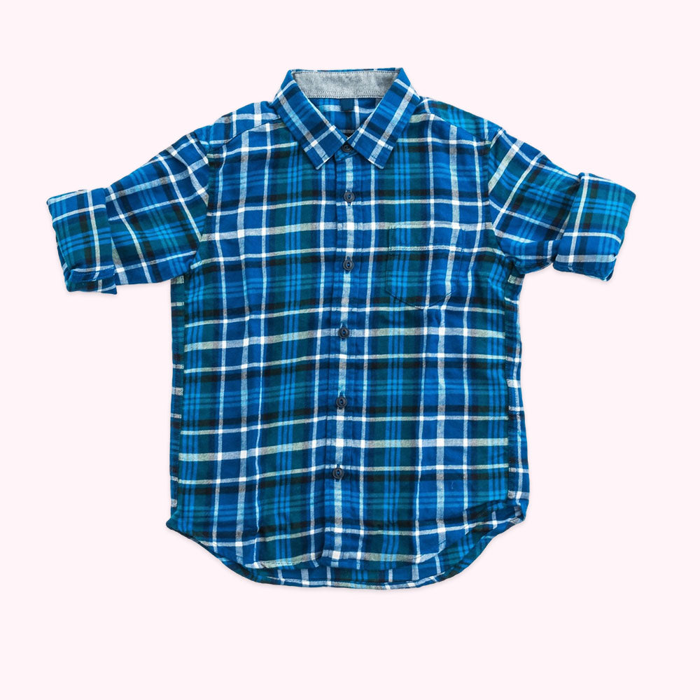 Red Plaid Flannel Shirt